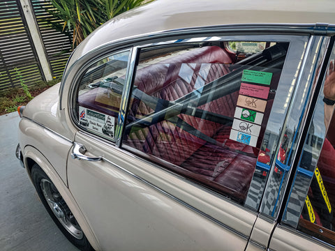 (SOLD) 1962 Jaguar MKII Historic Race Car