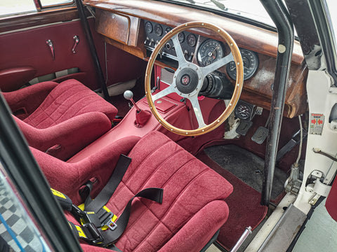 (SOLD) 1962 Jaguar MKII Historic Race Car