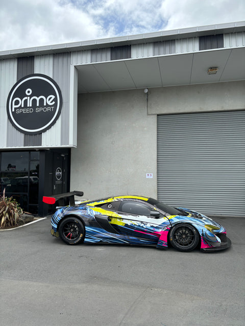 McLaren 650S GT3 Right Hand Car View of Chassis 006 FOR SALE at Prime Speed Sport in New Zealand.