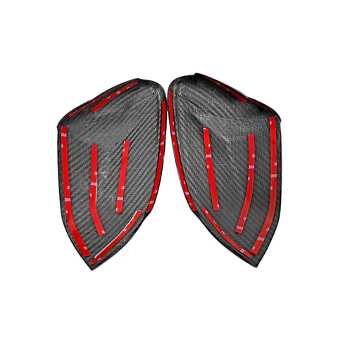 Carbon Fiber GT Style Mirror Caps Without Camera Holes - Lamborghini Urus