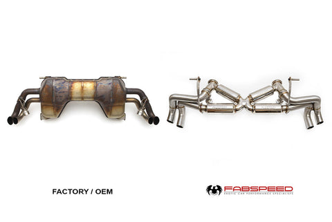 Fabspeed Audi R8 V10 Valvetronic Performance Package (2009-2015)