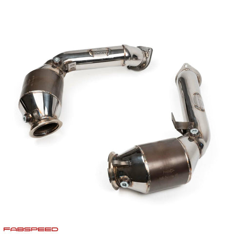 Fabspeed BMW X6M E71 Sport Cat Downpipes (2008-2014)