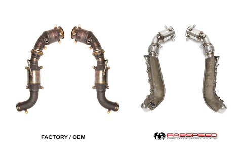 Fabspeed McLaren 600 LT Competition Link Pipes