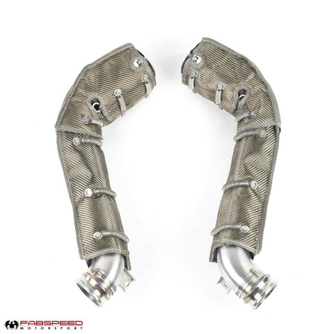 McLaren 765LT link comp. Pipes (2021+)