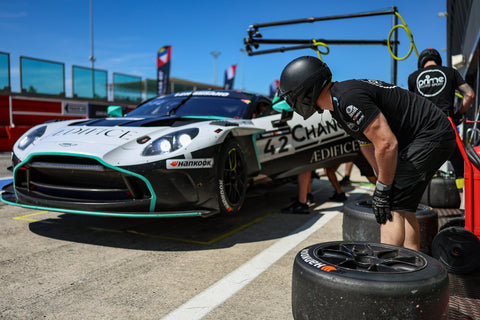 2024 Aston Martin GT3 Evo at the Misano 12 Hour with Prime Speed Sport. Earl Bamber, Heremana Malmezac and Liam Talbot.