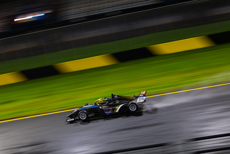 Tatuus F4 Car at Sydney Motorsport Park for the Australian Formula Four Series Round 2