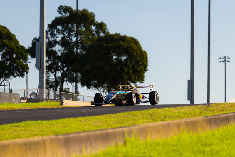Tatuus F4 Car at the Formula Four Australian Championship at Winton Motorsport Park