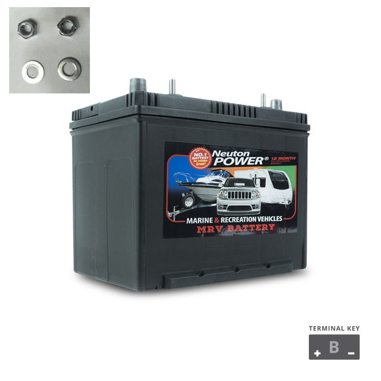 N24 80AH C20 MARINE DEEP CYCLE BATTERY (M24)