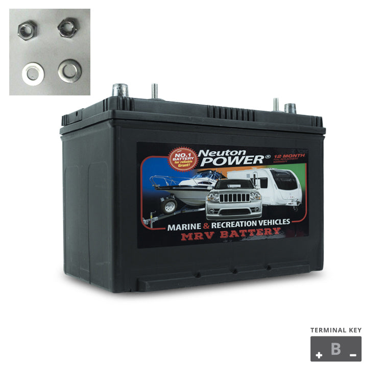 N27 90AH C20 MARINE DEEP CYCLE BATTERY (M27)