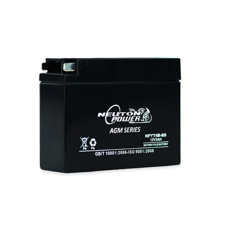 YT4B-BS 12V 3AH POWERSPORT BATTERY