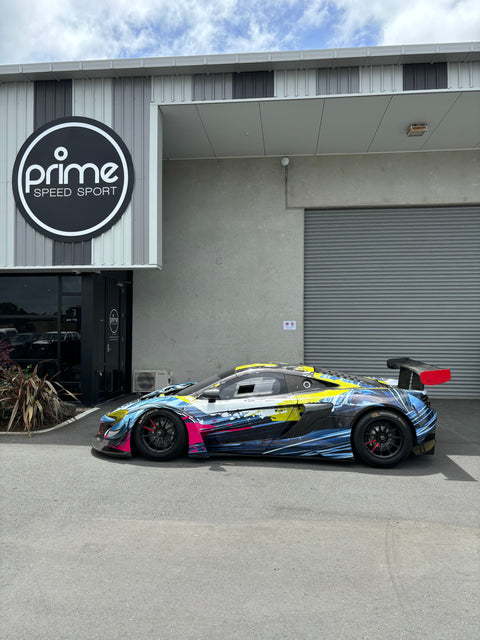 McLaren 650S GT3 Left Hand Car View of Chassis 006 FOR SALE at Prime Speed Sport in New Zealand.