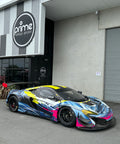 McLaren 650S GT3 Front 3/4 View of Chassis 006 FOR SALE at Prime Speed Sport in New Zealand.