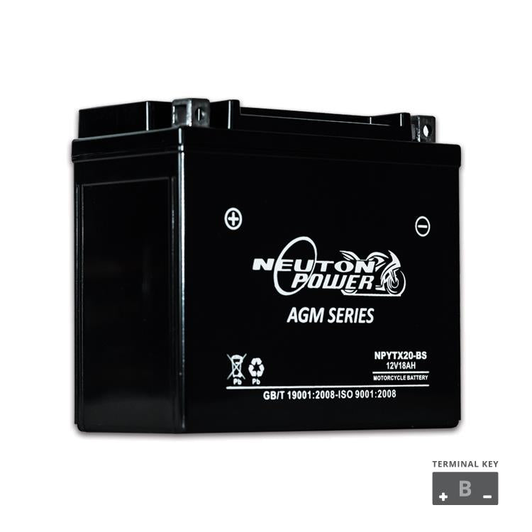 YTX20-BS 12V 18AH POWERSPORT BATTERY