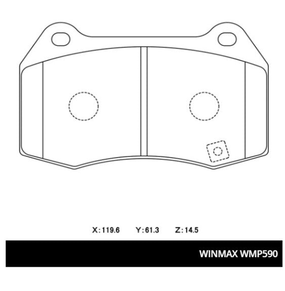 Brake Pads - WMP590