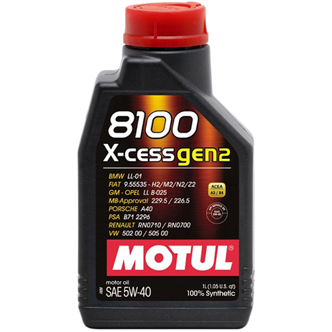 8100 X-CESS GEN2 5W40 1L