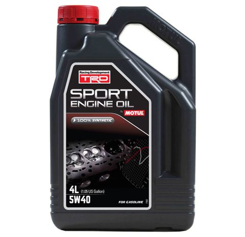 TRD SPORT ENGINE OIL 5W40 FOR GASOLINE 4L