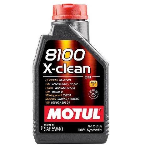 8100 X-CLEAN GEN 2 5W40 1L