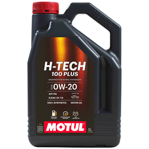 H-TECH 100 PLUS 0W20 5L