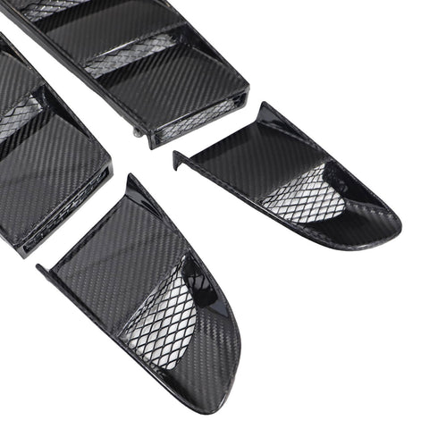 Carbon Fiber Spider Rear Engine Louvers Audi R8 R8 (V10) 2009 - 2014