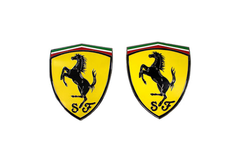 Ferrari Scuderia Shields / Fender Badges - Ferrari 348