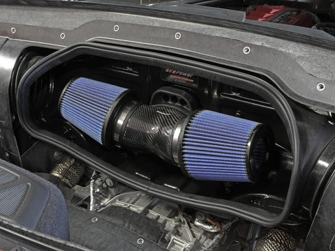 aFe Chevrolet Corvette C8 Track Series Carbon Fiber Cold Air Intake System (2020+)