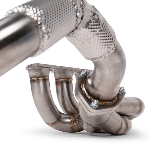 Fabspeed Porsche 718 GT4 RS RENNKRAFT™ Long Tube Header System (2022+)