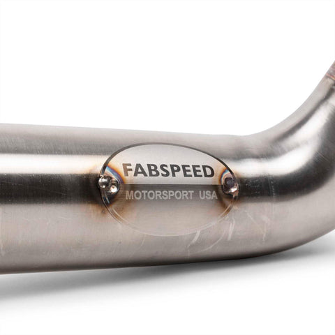 Fabspeed Porsche 718 GT4 RS Over Axle Link Pipes (2022+)