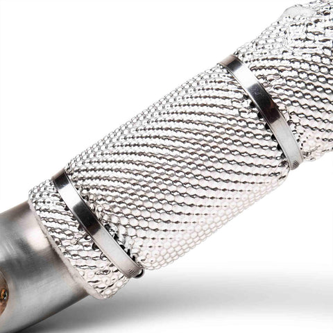 Fabspeed Porsche 718 GT4 RS Over Axle Link Pipes (2022+)