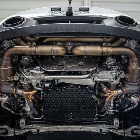 Porsche 992 Twin Turbo / Twin Turbo S Helical Valvetronic Titanium Exhaust System (2021+)