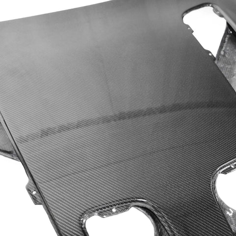 Carbon Fiber OEM Style Vented Hood - Aston Martin DBS Vanquish Vantage V12 Vantage V8