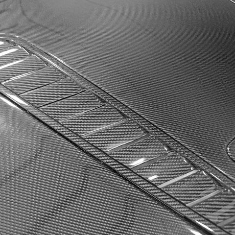 Carbon Fiber OEM Style Vented Hood With Vents - Aston Martin DBS/ DB9/ Vantage V8 & V12/ Rapid