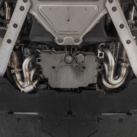 Fabspeed Porsche 981 Boxster / Cayman RENNKRAFT™ Modular Headers with HJS Catalytic Converters (2013-2016)