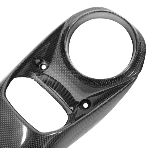 Carbon Fiber Engine Bay Lock Latch Plate - Ferrari 488 Pista