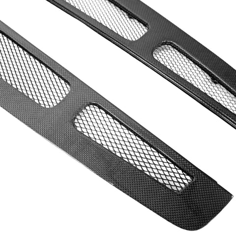 Carbon Fiber Spider Rear Window Louvers - Ferrari F430