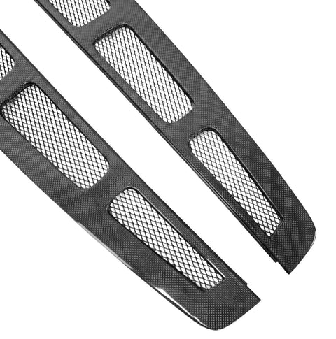 Carbon Fiber Spider Rear Window Louvers - Ferrari F430