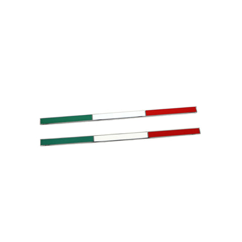 Carbon Fiber Small Ferrari Replica Italian Flag Emblems - Ferrari F8 Tributo  Spider
