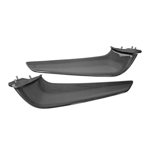 Carbon Fiber Front Bumper Spoiler Wings - Ferrari 458 Italia/Spider