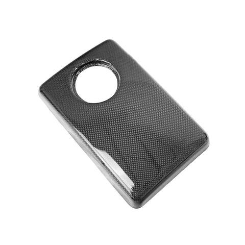 Flat Top Carbon Fiber Coolant Tank Cover Without Tabs F430 Ferrari