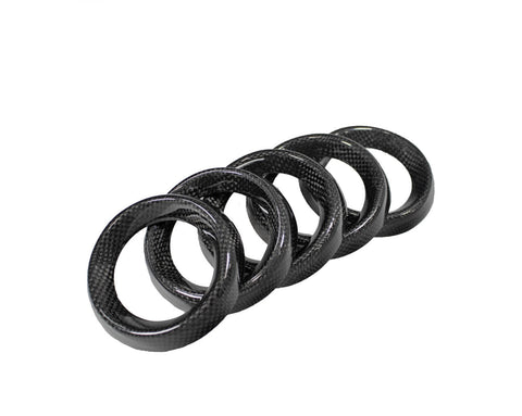 Carbon Fiber Vent Ring Covers - Ferrari 360