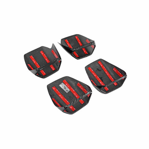 Carbon Fiber Dash Vent Covers - Lamborghini Huracan LP-610/580