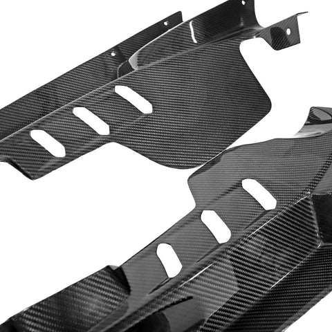 Carbon Fiber OEM Style Engine Bay Panel Set - Lamborghini Huracan LP-610-4