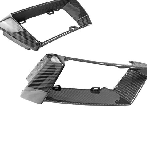Carbon Fiber Front Bumper Air Intake Finishers Lamborghini Aventador