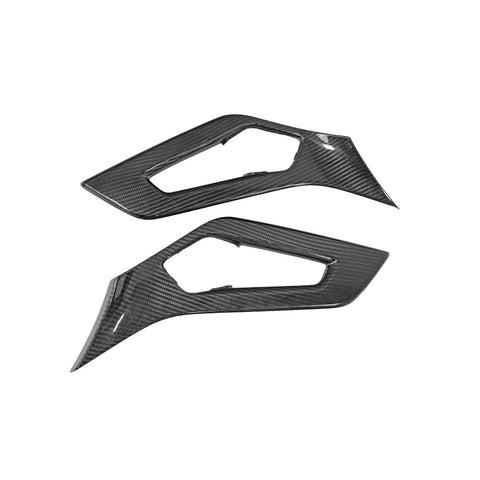 Carbon Fiber Inner Door Handle Pull Trim Set - Lamborghini Aventador