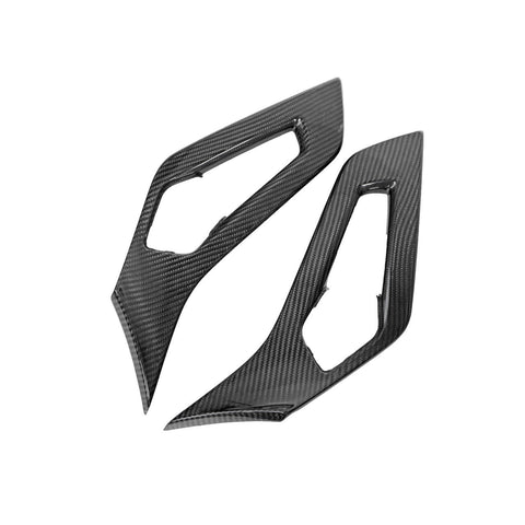 Carbon Fiber Inner Door Handle Pull Trim Set - Lamborghini Aventador
