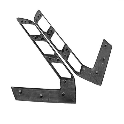 Carbon Fiber Rear Hatch Louvers - C8 Corvette