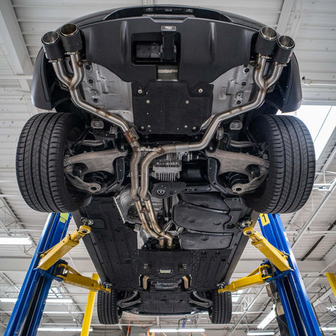 Fabspeed Porsche Macan S / GTS V6 Rear Slip-on Sport Exhaust (2022+)