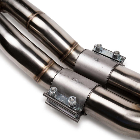 Fabspeed Porsche Macan S / GTS V6 Resonator Delete Intermediate X-Pipe (2022+)