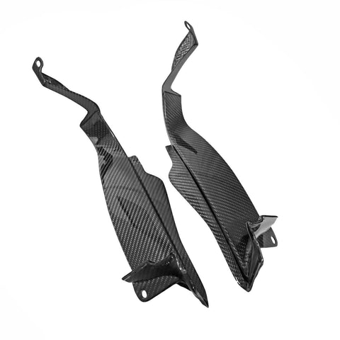 Carbon Fiber Right and left Front Fender Air Inlet Scoops With Brackets - McLaren 720S
