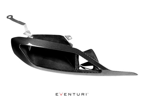 Eventuri Toyota A90 Supra Black Carbon Headlamp Duct