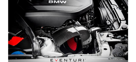 Eventuri BMW B58 M140i, M240i - Black Carbon Intake